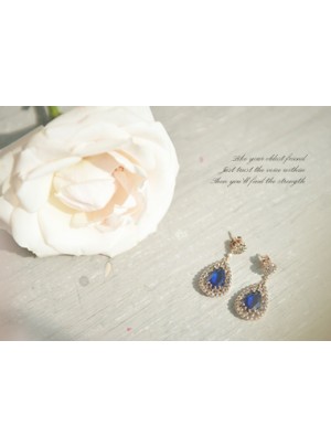 Lesly Earrings (Blue)