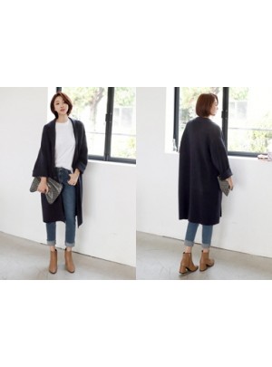 Charles Wool Knit Coat