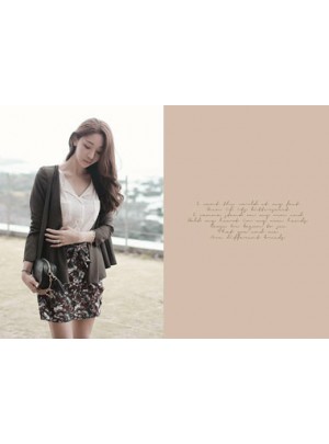 Camellia Jacket  (Khaki)