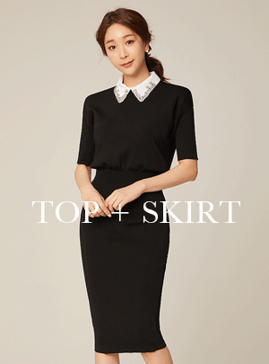 Filange Top-Skirt Set