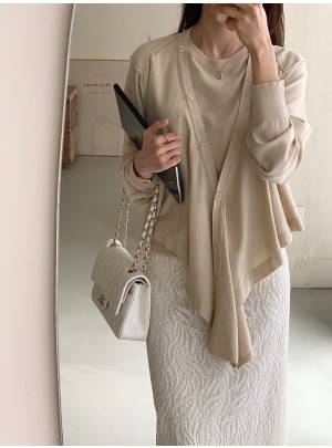 Justine Cardigan Knit Top (Special)