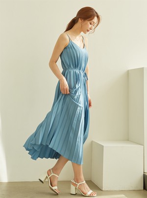 Rachal Pleats Dress